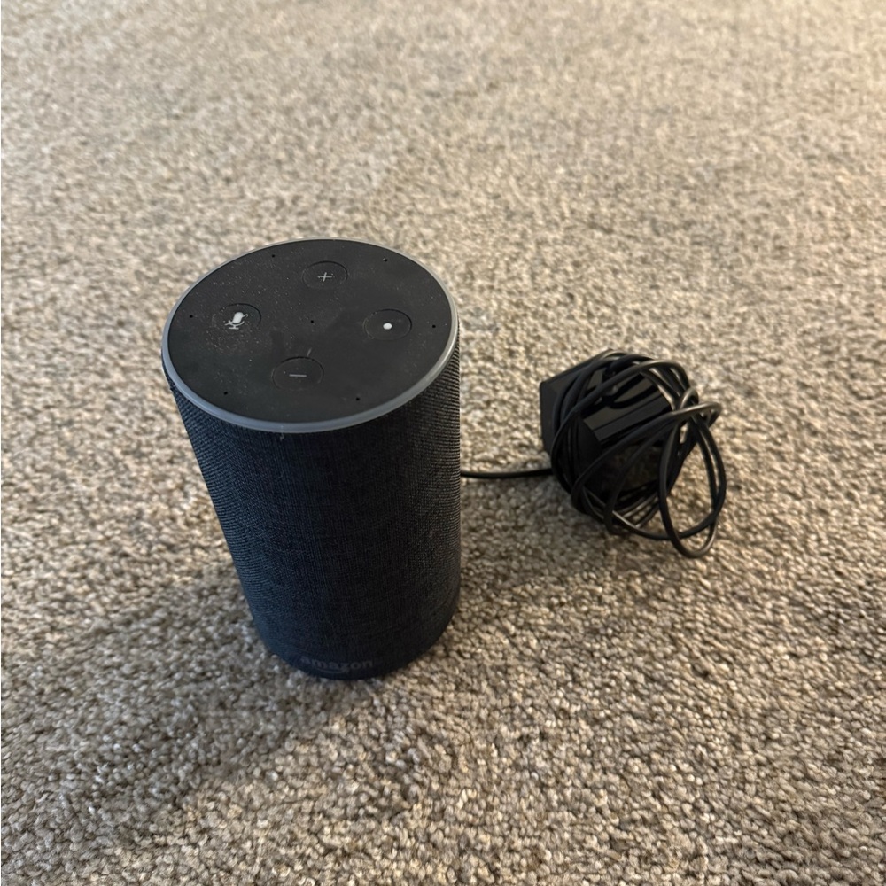 Amazon Echo Speaker with Power Adapter - Black
